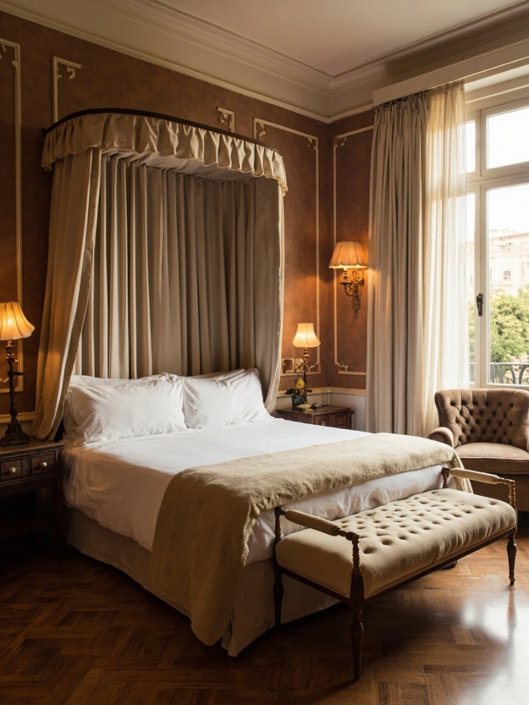 The Junior Suite with original Liberty parquet and period fireplace